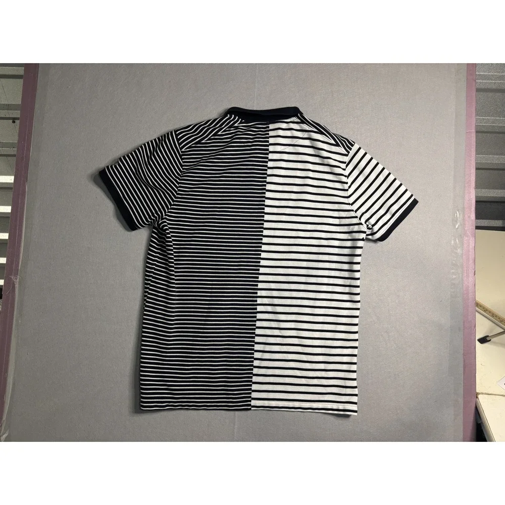Nike Dri-FIT The Nike Polo Striped Men's XL Black/White